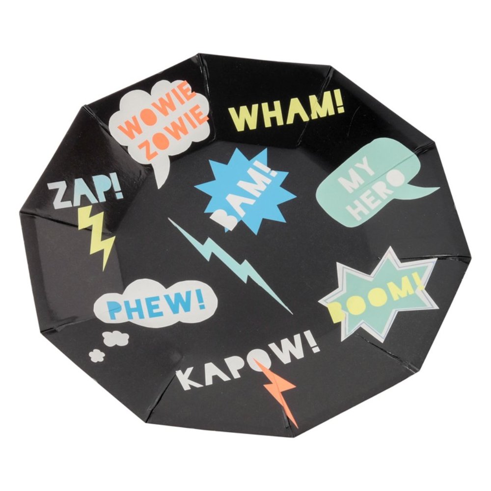 Meri Meri Zap Large Plates